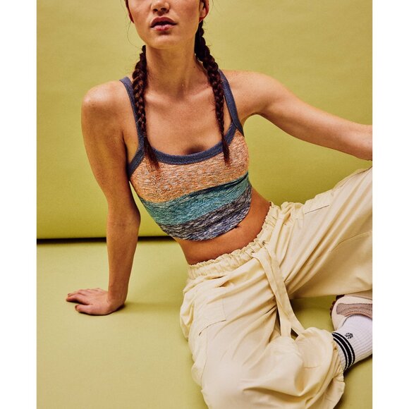 Free People Down To Earth Pants / Banana Sz XS will fit a small. NWOT - Picture 8 of 9